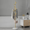 Tree Metal Gold Marble Freestanding Entryway Coat Rack Image - 18