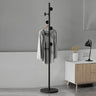 Tree Metal Gold Marble Freestanding Entryway Coat Rack Image - 2
