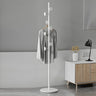 Tree Metal Gold Marble Freestanding Entryway Coat Rack Image - 3