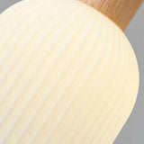 Trendy 3-Light Lantern Wooden Island Pendant Light Image - 10