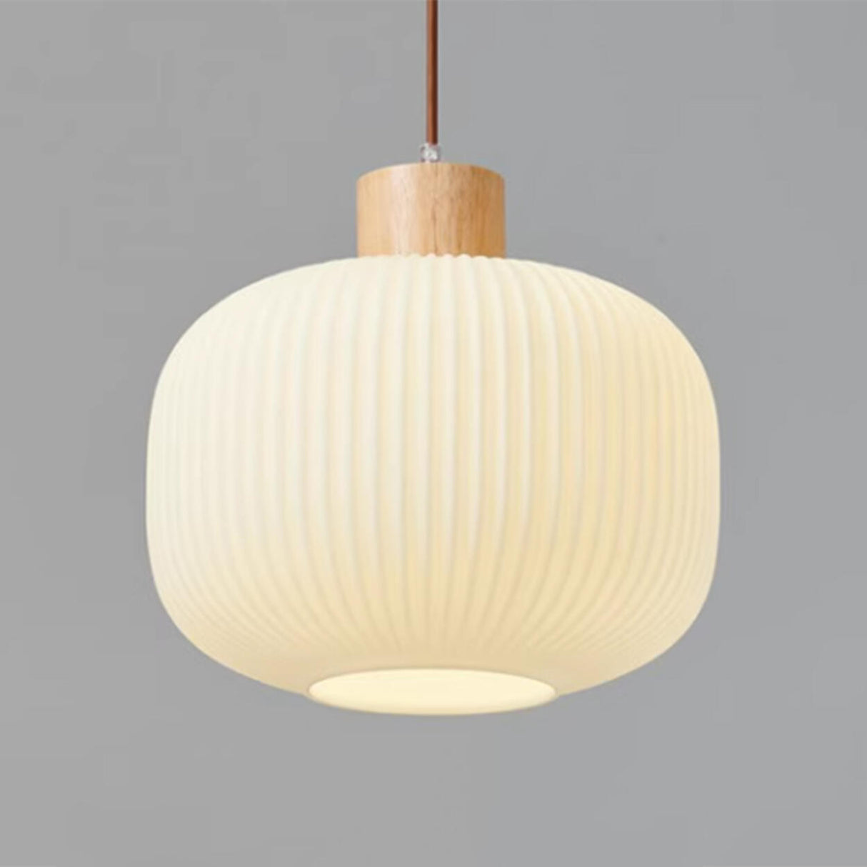Trendy 3-Light Lantern Wooden Island Pendant Light Image - 9