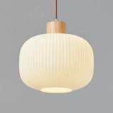Trendy 3-Light Lantern Wooden Island Pendant Light Image - 9