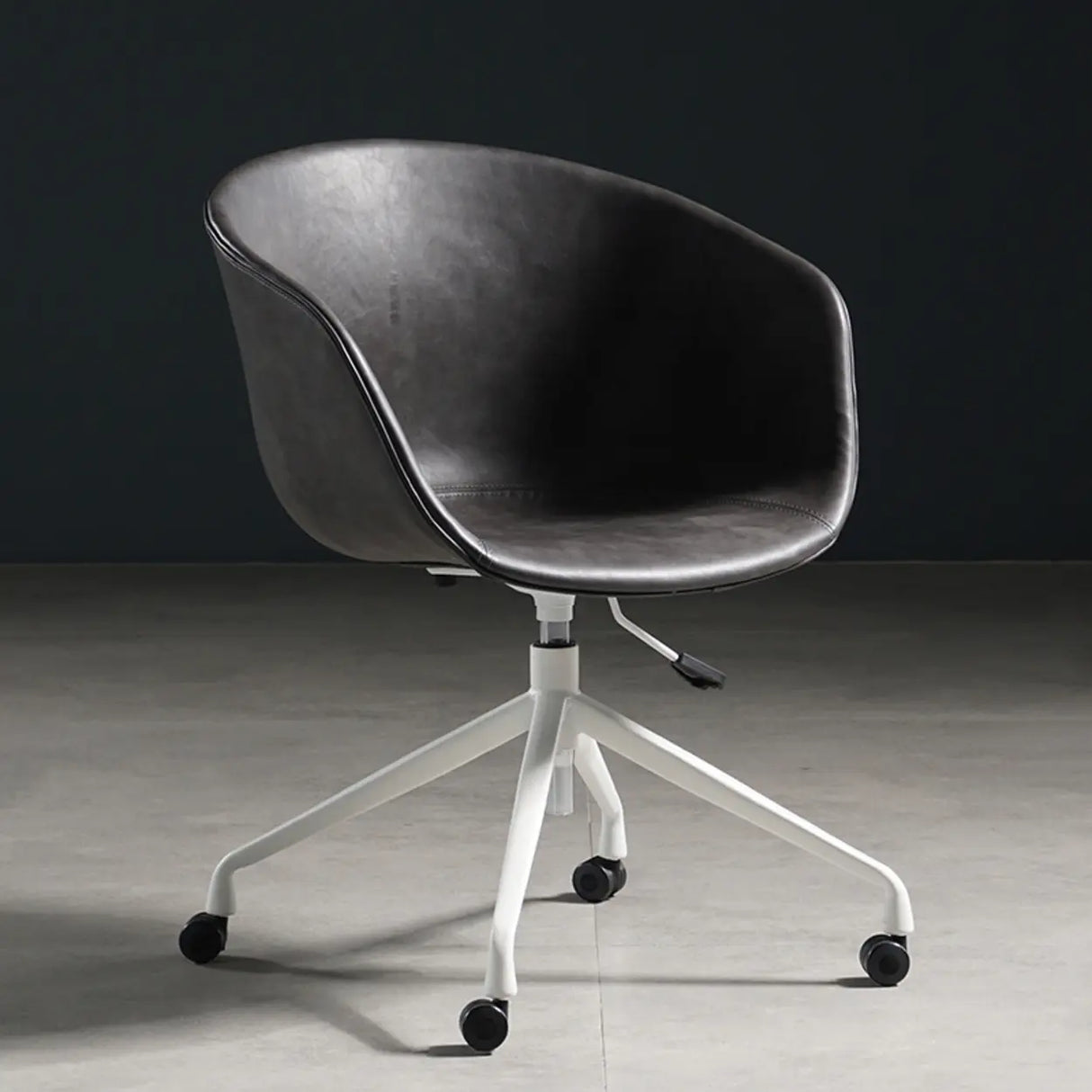 Trendy Adjustable Seat Height Ergonomic Metal Office Chair Image - 14