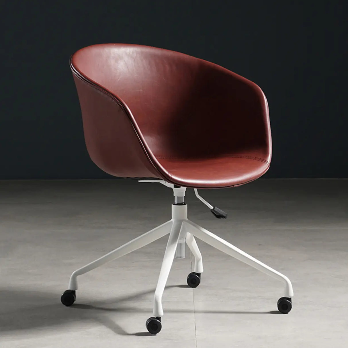 Trendy Adjustable Seat Height Ergonomic Metal Office Chair Image - 16