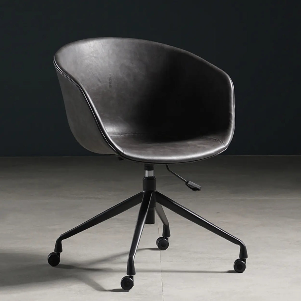 Trendy Adjustable Seat Height Ergonomic Metal Office Chair Image - 25