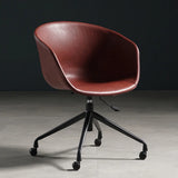 Trendy Adjustable Seat Height Ergonomic Metal Office Chair Image - 4