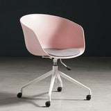 Trendy Adjustable Seat Height Ergonomic Metal Office Chair Image - 9