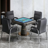 Trendy Black High Back Cushioned Steel Frame Office Chair Image - 5