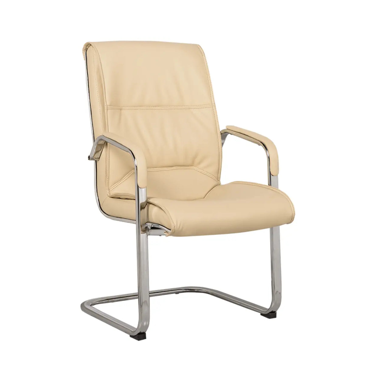 Trendy Calfskin Black Ergonomic Backrest Office Chair Image - 8