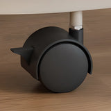 Trendy Curved Multi-Tiered Sliding Plant Stand Cream Image - 7