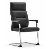 Trendy Ergonomic Leather Office Chairs with Armrests Image - 11