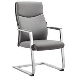 Trendy Ergonomic Leather Office Chairs with Armrests Image - 17