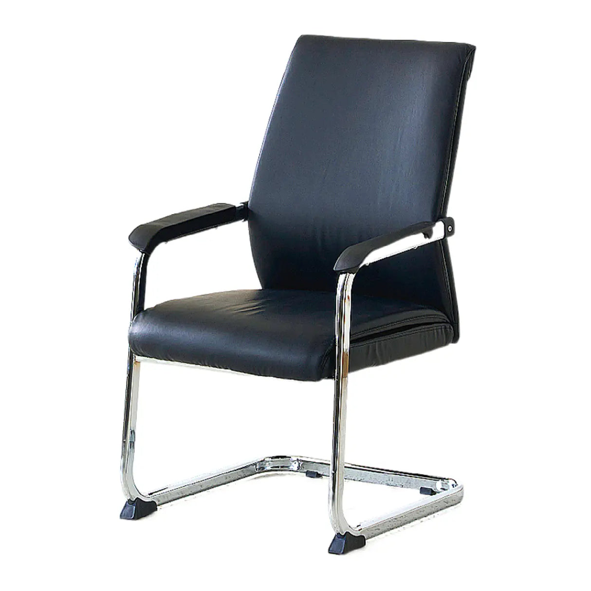 Trendy Ergonomic Leather Office Chairs with Armrests Image - 3