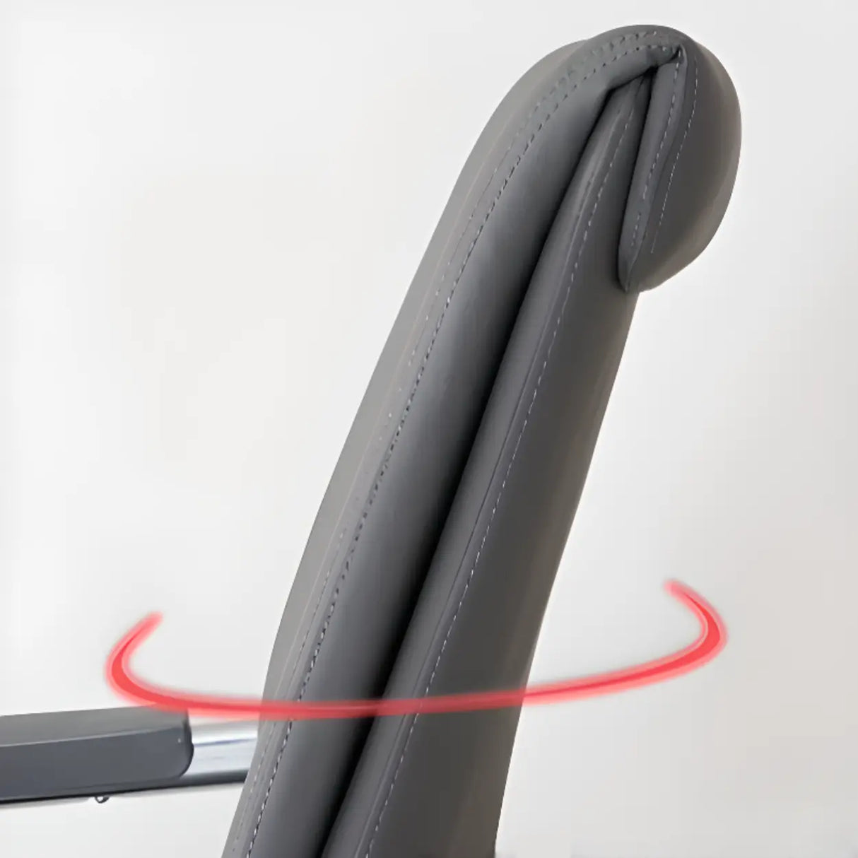 Trendy Ergonomic Leather Office Chairs with Armrests Image - 9