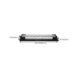 Trendy Geometric Steel Outdoor LED Wall Light Black Image - 14