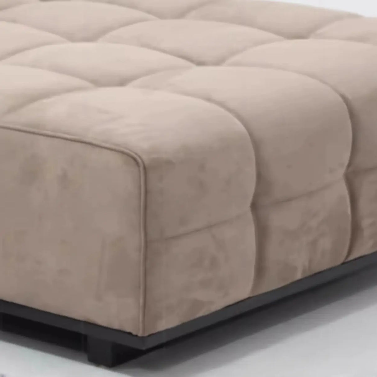 U-Shaped Fabric Brown Large Reclining Sectional Sofa Set Image - 9