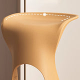 Unique Stackable Curved Saddle Backless Bar Stool Image - 12