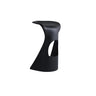 Unique Stackable Curved Saddle Backless Bar Stool Image - 3