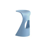 Unique Stackable Curved Saddle Backless Bar Stool Image - 5