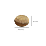 Unqiue Natural Beige Outdoor Curved Rattan Sofa Set Image - 15