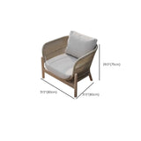 UV Resistant Modern Beige Rattan Outdoor Patio Sofa Set Image - 14