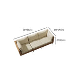 UV Resistant Modular Rattan Beige Upholstered Patio Sofa Set Image - 12