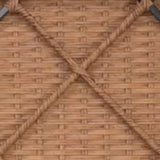UV Resistant Modular Rattan Beige Upholstered Patio Sofa Set Image - 8