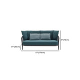 UV Resistant Outdoor Wicker Metal Gray Cushions Sofa Set Image - 22