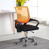 Various Colors Ergonomic Mesh Office Chair with Fixed Arms Image - 11