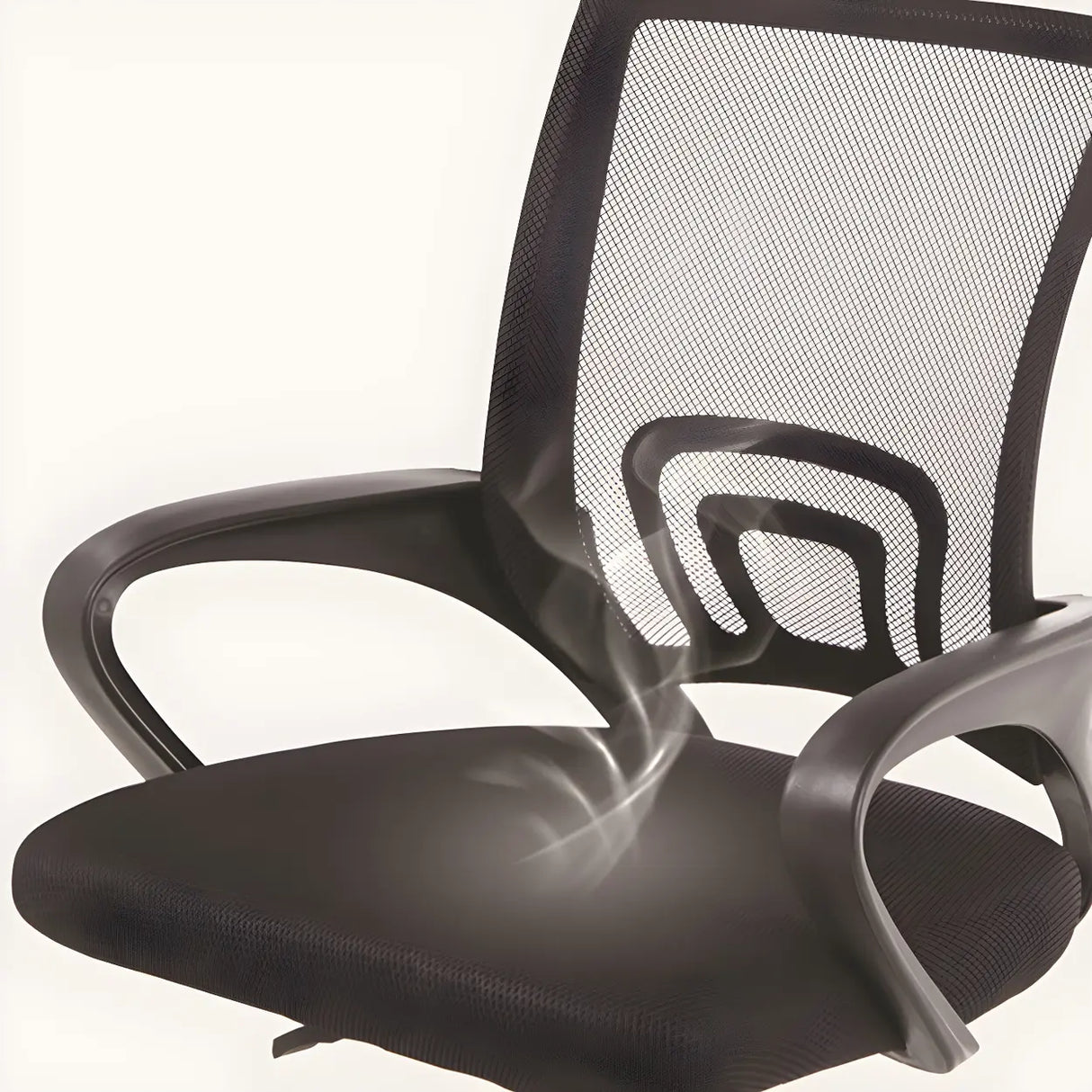 Various Colors Ergonomic Mesh Office Chair with Fixed Arms Image - 12