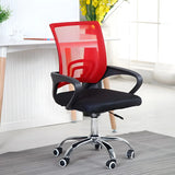 Various Colors Ergonomic Mesh Office Chair with Fixed Arms Image - 13