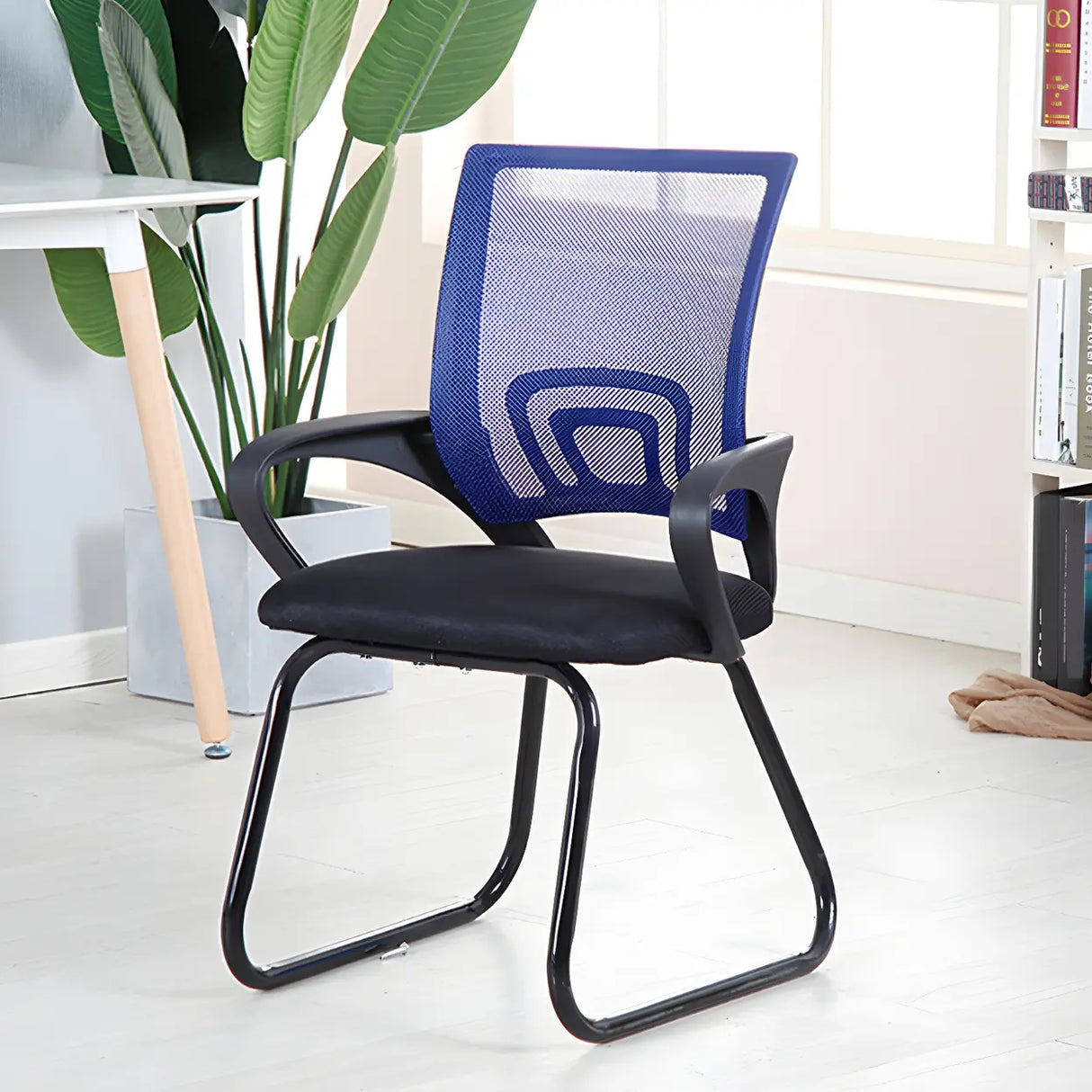 Various Colors Ergonomic Mesh Office Chair with Fixed Arms Image - 24