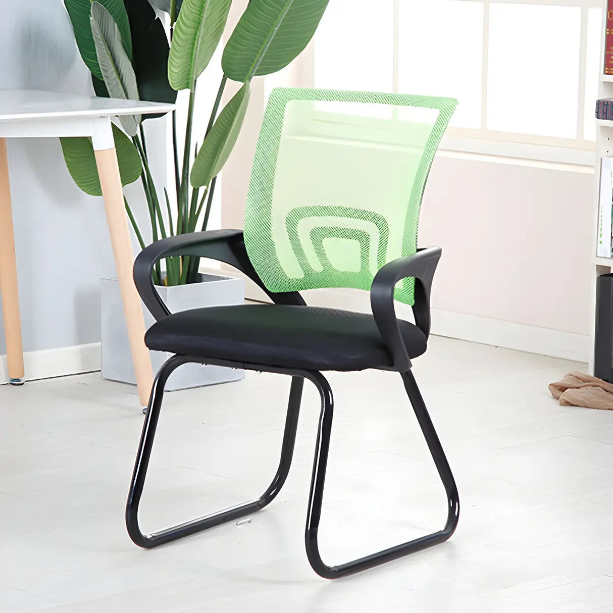 Various Colors Ergonomic Mesh Office Chair with Fixed Arms Image - 25