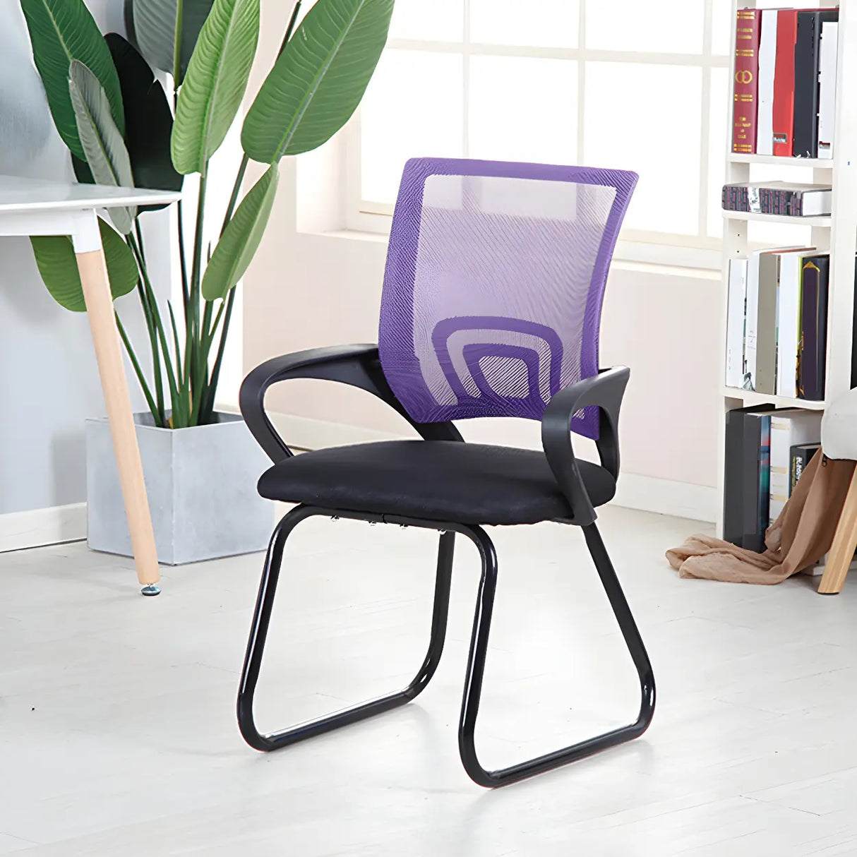 Various Colors Ergonomic Mesh Office Chair with Fixed Arms Image - 26