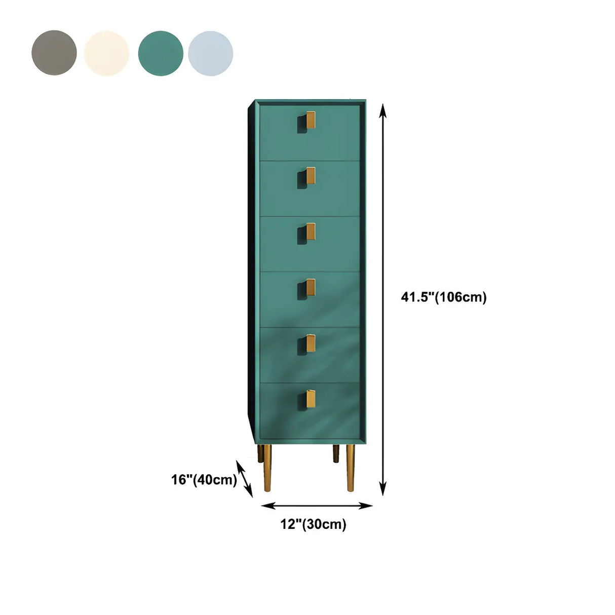 Vertical Glam Beige Pine Wood Dresser for Bedroom Image - 23