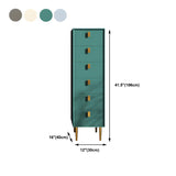 Vertical Glam Beige Pine Wood Dresser for Bedroom Image - 23
