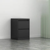 Vertical Metal White Storage Unit Lockable Filing Cabinet Image - 14