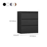 Vertical Metal White Storage Unit Lockable Filing Cabinet Image - 39