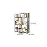 Vertical Modern Alloy Frame Etagere Display Bookcase Image - 29