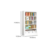 Vertical Modern Cube Steel Open Back Storage Bookshelf Image - 25