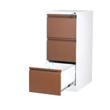 Vertical White Soft Close Storage Steel Filing Cabinet Image - 22