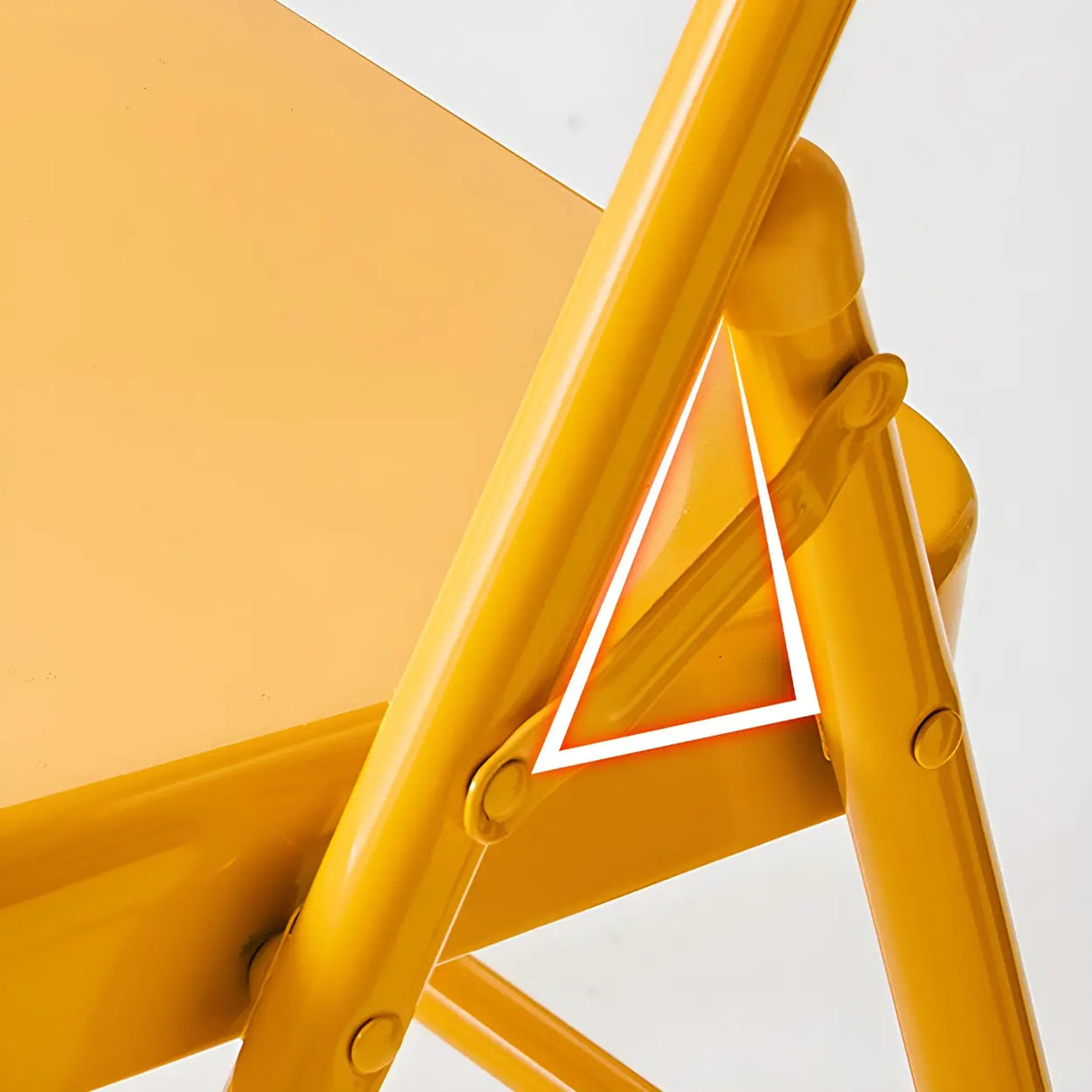 Vibrant Colorful Ergonomic Folding Steel Office Chairs Image - 16