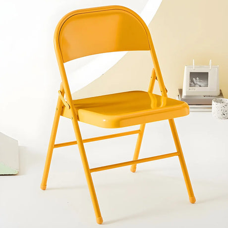 Vibrant Colorful Ergonomic Folding Steel Office Chairs Image - 2