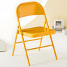 Vibrant Colorful Ergonomic Folding Steel Office Chairs Image - 2