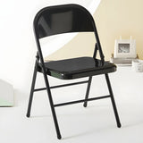Vibrant Colorful Ergonomic Folding Steel Office Chairs Image - 3