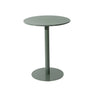 Vibrant Colors Steel Frame Simple Round Metal Chat Table Image - 12