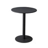 Vibrant Colors Steel Frame Simple Round Metal Chat Table Image - 2