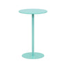 Vibrant Colors Steel Frame Simple Round Metal Chat Table Image - 20
