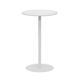 Vibrant Colors Steel Frame Simple Round Metal Chat Table Image - 28