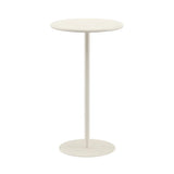 Vibrant Colors Steel Frame Simple Round Metal Chat Table Image - 33